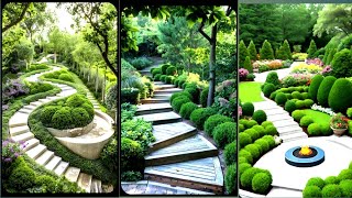 Elevate Your Sloped Garden with These Beautiful Steps and Stair Designs [upl. by Ahsed]