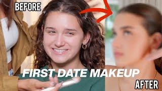 doing Eryns makeup for her FIRST DATE EVER 0100 [upl. by Acira]