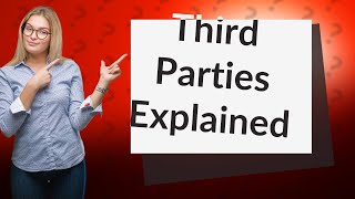 What is the legal definition of a third party [upl. by Ahsenom]