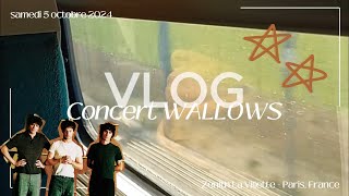 vlog concert  wallows model tour 2024  paris [upl. by Clywd611]