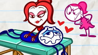 Pencilmates Eventful SPA DAY  Animated Cartoons Characters  Animated Short Films  Pencilmation [upl. by Enrichetta]