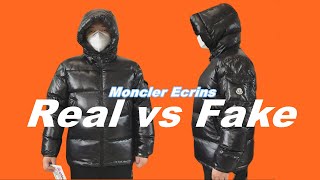 Real vs Fake Moncler Ecrins Jacket from Suplook [upl. by Rudolf]