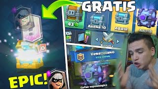 ¡¡LEGENDARIA EN COFRE GRATIS MIENTRAS GRABO  COFRE SUPER MAGICO [upl. by Velma]