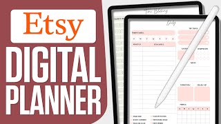 How To Make A Digital Planner To Sell On Etsy 2024 Complete Tutorial [upl. by Gnav]