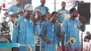 King Sunny Ade at Late Chief MRS HID AWOLOWOS final Burial Ceremony [upl. by Forelli]