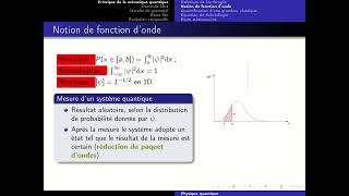 Mécanique quantique  Partie 1 [upl. by Ellenahc157]