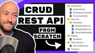 CRUD REST API in 1 Hour using NET 6 [upl. by Ennazus]