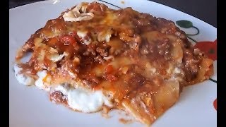 lasagne bolognaise a la creme fraiche simple rapide et délicieux😊👍 [upl. by Bowrah592]