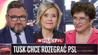 KOLEGIUM REDAKCYJNE Tusk chce rozegrać PSL 24072024 [upl. by Yatnuahs]