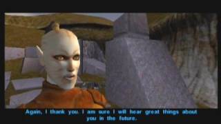 45 Star Wars Knights of the Old Republic Dark Side Male Walkthrough  Saving Juhani [upl. by Shandeigh726]