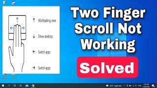 🖱️ How to Fix Two Finger Scroll not Working Windows 11 Laptop 🛠️ [upl. by Gnoht518]