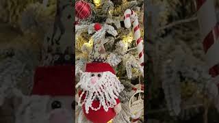 2024 Christmas Decor  WOW idea about Red Christmas Tree decor christmas xmas christmastree [upl. by Eiveneg]