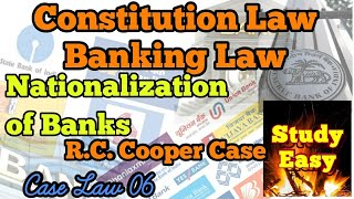 How Banks are Nationalized in India RC Cooper Vs Union of India [upl. by Latonia643]