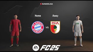 FC 25 Bayern Munich vs Augsburg  Bundesliga 2425  Full Match 2024 4K [upl. by Harvard]