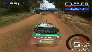 WRC Rally Evolved Australia SS1  Bannister North 0126420 [upl. by Ecnadnac]