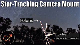 Startracking camera mount Why it works and how to build one [upl. by Ennaimaj]