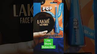 Sugar pop eyeliner amp Lakme face powder review viralvideo shorts review [upl. by Leumek]