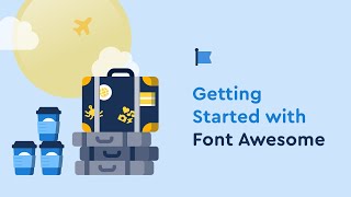 Font Awesome  Getting Started with Font Awesome [upl. by Annehsat184]