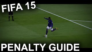 FIFA 15 Scoring Penalty Kicks  Tutorial [upl. by Atterehs]