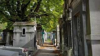 A Walk Through Montmartre Cemetery  Paris France [upl. by Auburn59]