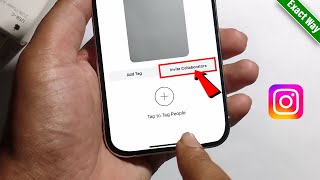 How to add Collaboration in Instagram after posting 2024 New Update [upl. by Krusche925]