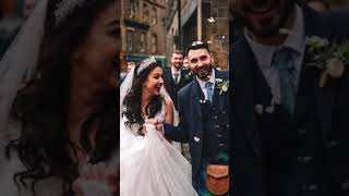 Edinburgh city wedding done right [upl. by Trebla]