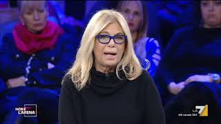 Rita Dalla Chiesa commenta lincendio dellauto di Salvatore Battaglia un pugno allo stomaco [upl. by Aiekam646]