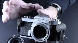 Kenneth Wajda Buying a Film SLR NIKKORMAT FTn Camera [upl. by Nomzed]