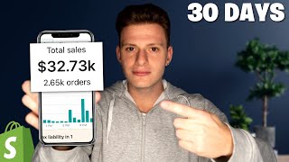 How I Made 32000 in 30 Days Dropshipping With NO MONEY [upl. by Whitten430]