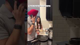 Bach gya 🤣🤣 yt couple shortvideo comedy couplelife couplegoals shorts shortvideos short [upl. by Lahcear539]