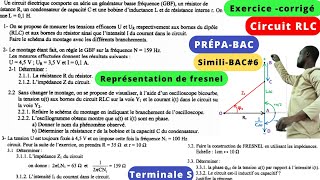 Circuit RLC ferméRépresentation de FresnelImpédanceRésonance [upl. by Robbert466]