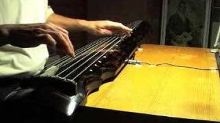 Tune for a Peaceful Night  guqin  Chinese slide guitar [upl. by Akihsat773]