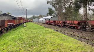 22Rm coming into Healesville station 14724 [upl. by Brod]