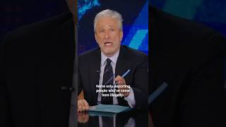 Jon Stewart on the danger of Trumps mass deportation plan [upl. by Budding]