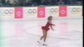 Elaine Zayak USA  1984 Sarajevo Figure Skating Ladies Short Program [upl. by Imoyn]