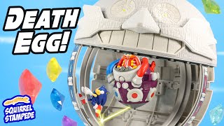 Sonic the Hedgehog Eggmans Death Egg Exploding Playset Review [upl. by Moses569]