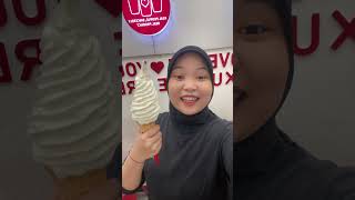 Mixue ice cream🥰🥰icecream mixueicecream mixuelovers mixue kuliner mixueindonesia eskrim fyp [upl. by Eico575]