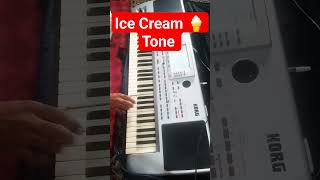 Ice cream tone on piano keyboard [upl. by Nottage]