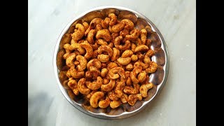 How to make Masala Cashew Kitchen Rockz [upl. by Erusaert]