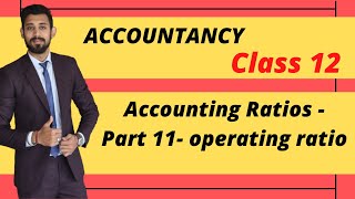 Operating ratio  Accounting ratios  important ratios [upl. by Earissed987]