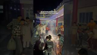 Diwali Celebration With Our Little Friends❤️ jammu diwali shorts [upl. by Montfort]