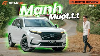 HONDA CRV 2024 HYBRID mạnh kiểu mượt mà và vẫn lái quá hay với khúc C  GearUp Indepth Review [upl. by Ancier573]