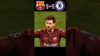 Chelsea 🆚 Barcelona  Goals 11  Goat Messi Goals  UCL Final 2018  Highlights football shorts [upl. by Llerrud435]