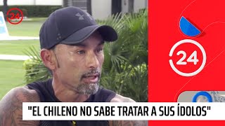 En exclusiva con Marcelo Ríos quotEl chileno no sabe tratar a sus ídolosquot  24 Horas TVN Chile [upl. by Ayrotal556]