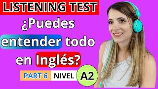 06 ¿Entiendes TODO en INGLÉS 🤔 PRUEBA de LISTENING📚 Nivel A2  Mejora tu nivel de escucha 🚀 [upl. by Brunhilde10]