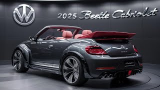 2025 Volkswagen Beetle Cabriolet The Iconic Convertible Returns [upl. by Sidra92]