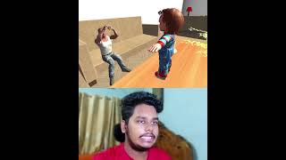 Chucky Attack On Franklin 😭  Indian Bike Driving 3D  Funny Story therifanio shorts [upl. by Kerrin674]