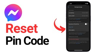 How To Reset Pin Code In Messenger [upl. by Lebiralc]