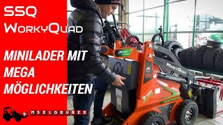 CAST MINILADER IM TEST SSQ11 SSQ15 ECOQUAD WORKYQUAD  Amselgruber Landtechnik 2022 [upl. by Irac]