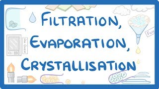 GCSE Chemistry  Filtration Evaporation amp Crystallisation 6 [upl. by Aihtiekal]